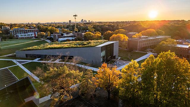 campus photo sun scape